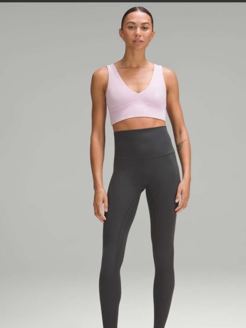 Align v-neck bra